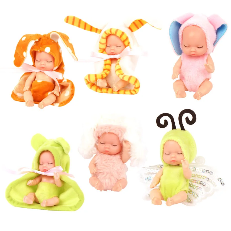 2022 Newest Style Adorable Reborn Sleeping Dolls Alive Dolls Six Style mixed for Little Girls