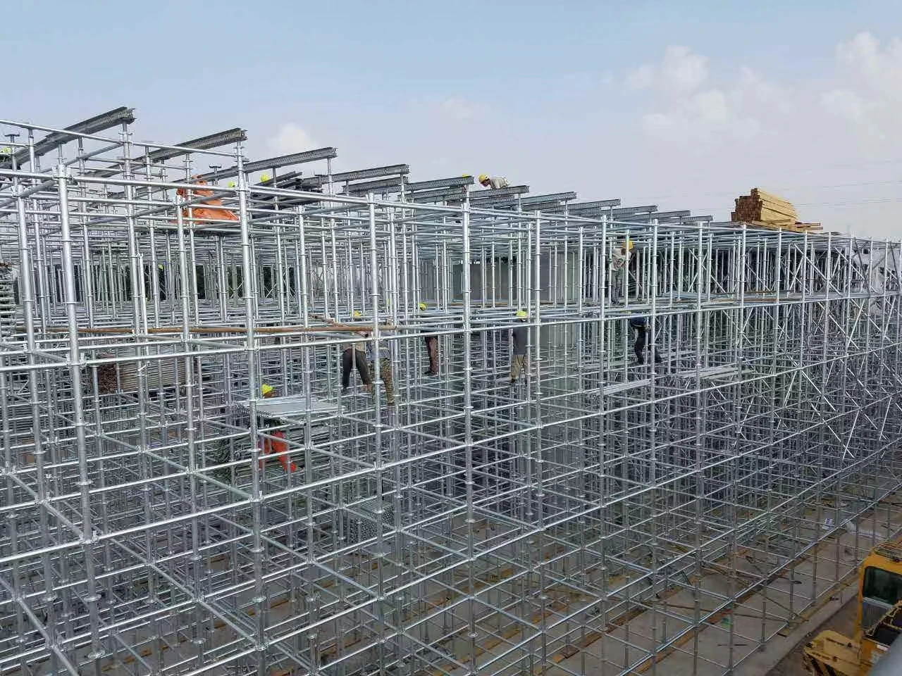 Villa decoration and construction Simple installation solid Ringlock Stage