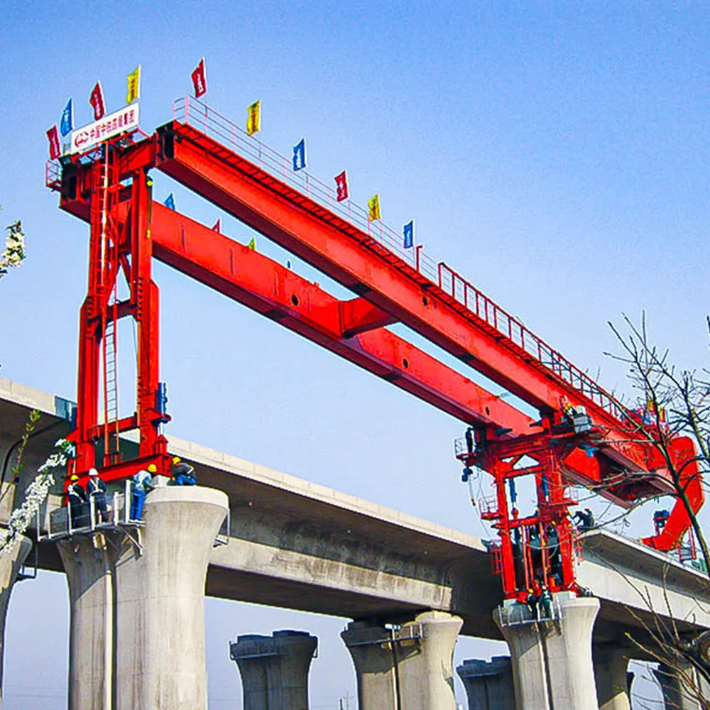 High quality beam launcher bridge launching crane 40ton 60ton 80ton 100ton 120ton