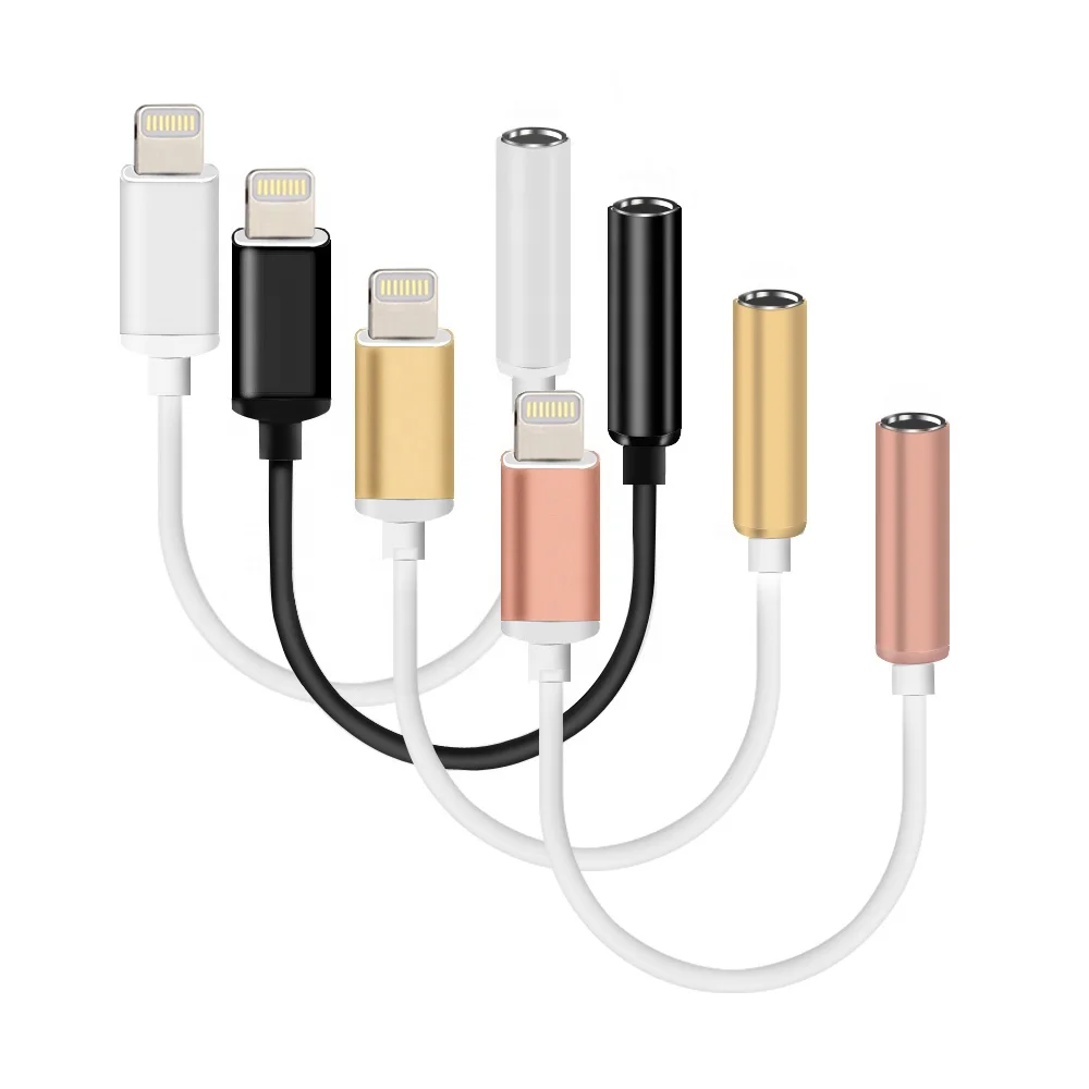 MFi Сертифицированный разъем C101 для аудиоадаптера с разъемом наушников 3 5 мм