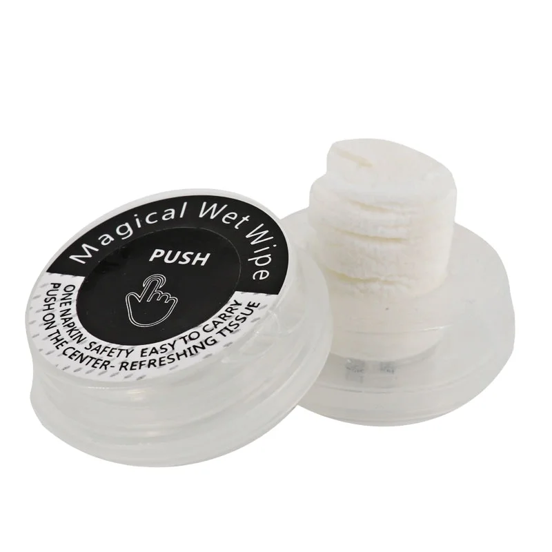 Hot Selling Non-woven Disposable Towel Compressed Facial Magic Coin Tissue