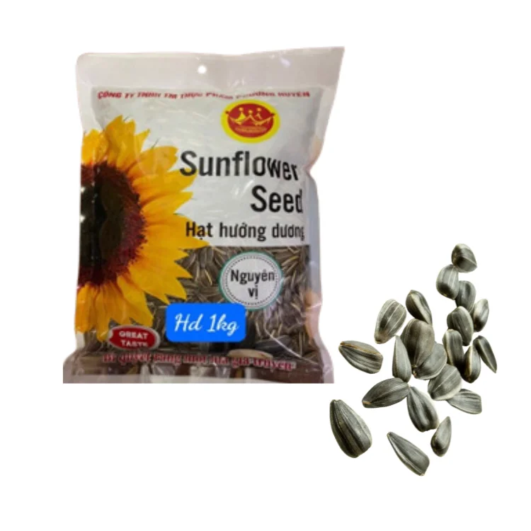 Salty Sunflower Seeds Low Carb Crunchy Nutty Dry Instant Use Low Temperature Good Choice Snacking Inspired Viet Nam Melon Seeds
