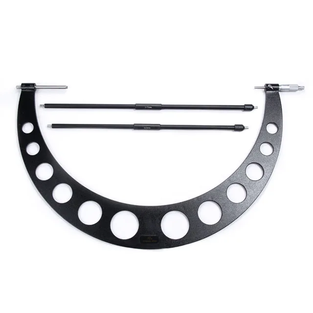 High Quality Black Spraying Outside Micrometer Set 300-400mm Precision Measure Tool