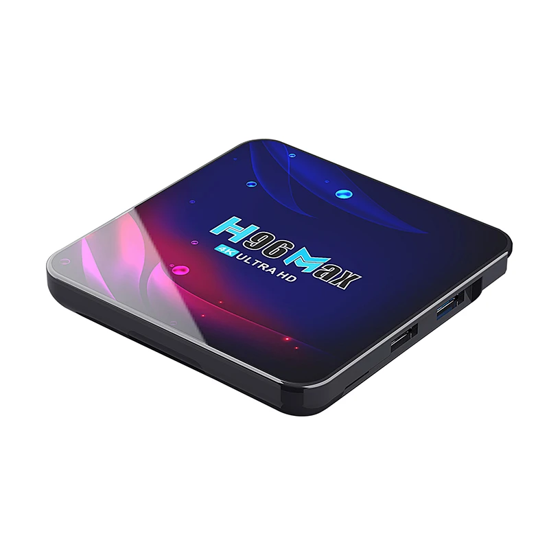New RK3318 Rockchip Quad Core Dual Wifi Android 11.0 H96 Max V11 4K HD Player TV Box