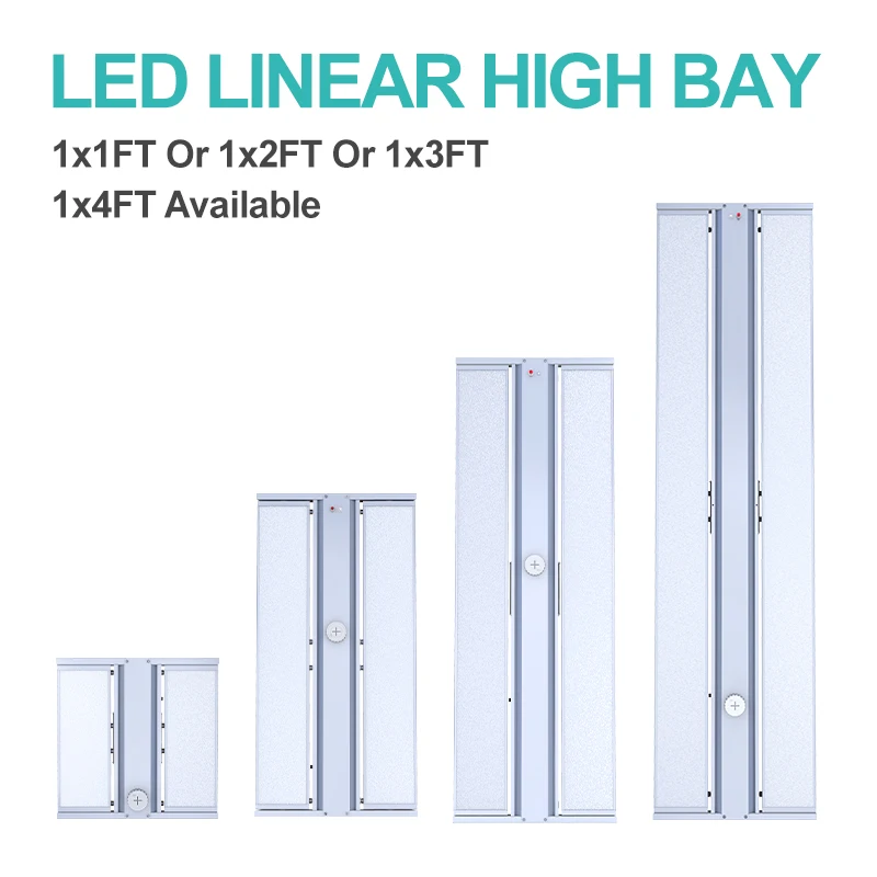 Noonlight 30W-320W Indoor Bay Lights High Lumen Linear High Bay Luminaires