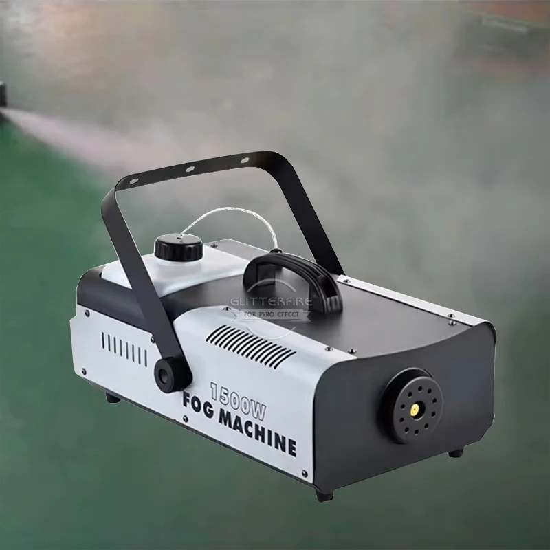 Stage Equipment 1500W Smoke Machine Stage Light Fog Smoke Machine For Disco Dj DMX Remote Control Wedding Party Fog Machine