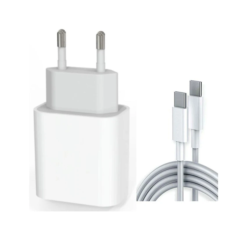 20w PD Usb C Charger For Iphone 13 12 Pro Max 11 Xs Xr Mini Fast Charger Type C QC 3.0 Quick Charging Cable Phone Charger