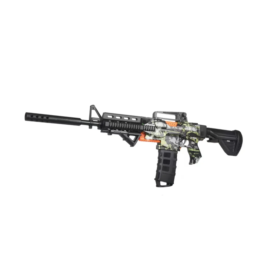 Children Military Gun Model Battle Shooting Game M416 Shell Ejection Soft Bullet Gun Toy