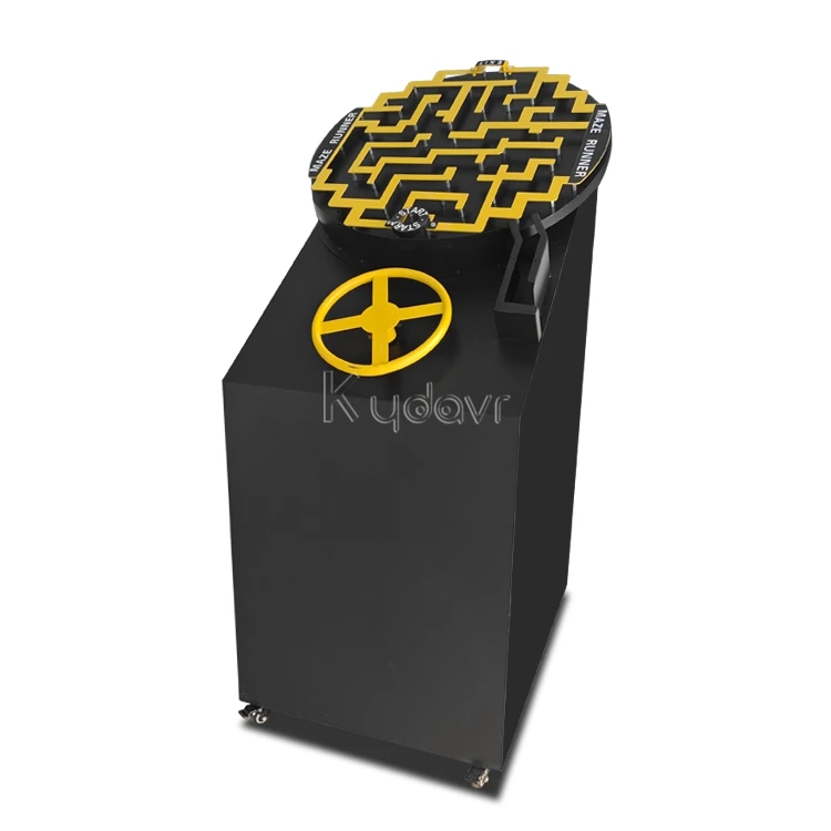 Customized giant educational reaction 3d magic gravity rotate handheld loop labyrinth rolling game 3d magic maze ball