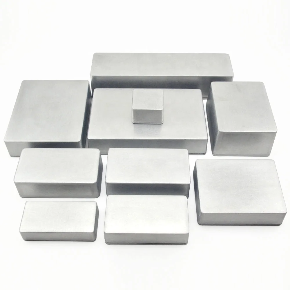 Алюминиевый корпус для литья под давлением, Корпус Корпуса для гитарных педалей, электронный корпус серии 1590