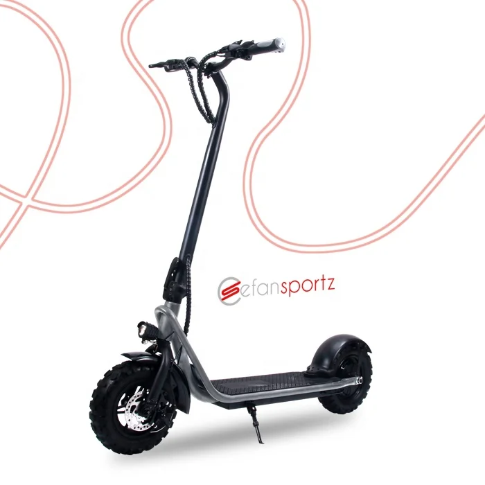 CE EN17128 Urban E scooter powerful 500W Motor equipped with 11 inch extra wide all terrains tires 480Wh Battery