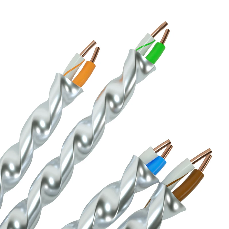 Cat7 Ethernet Cable Bare Copper Cat7 Sftp Outdoor Jelly Filled Cable Luchengxun Factory