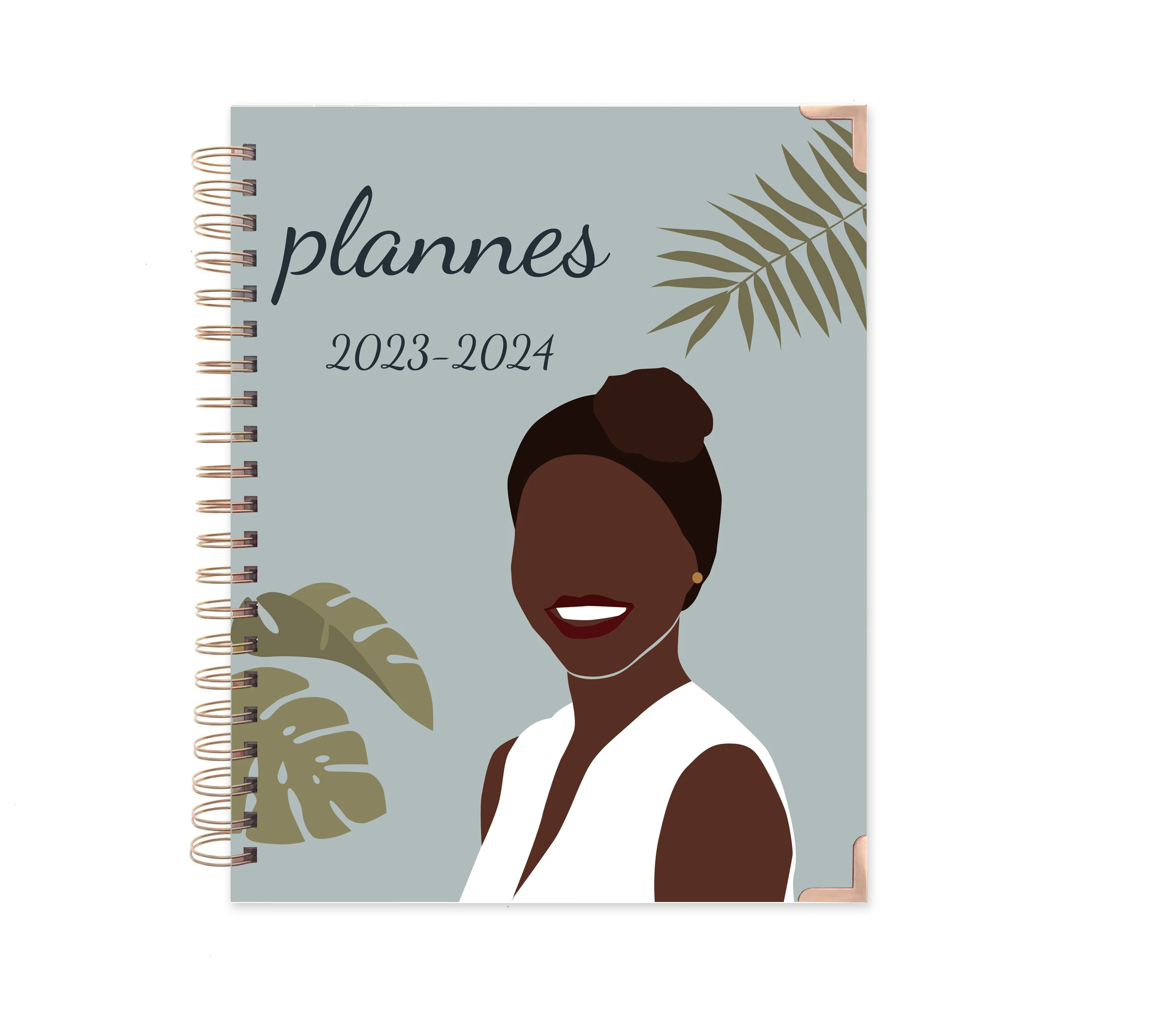 Journal A5 Hardcover Notebook Promotional Gifts Personalized Custom Self care wellness women planner free design for wholesale