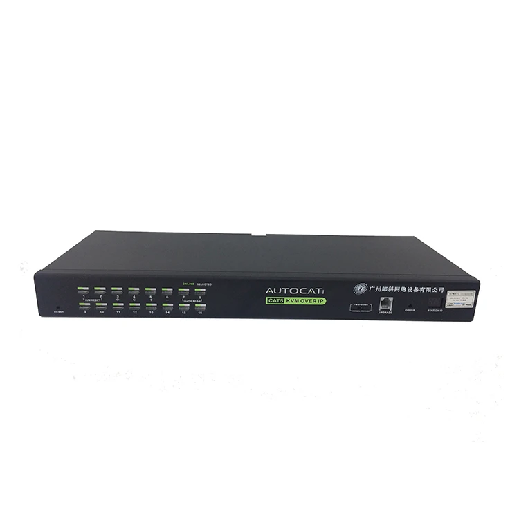 RJ45 RJ11 1280x1024@60Hz 16-port CAT5 IPKVM switch