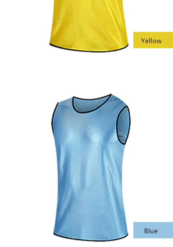 Custom design your own logo  unique football sportswear manufacture wholesale best grade top uniform bibs soccer vest for  men