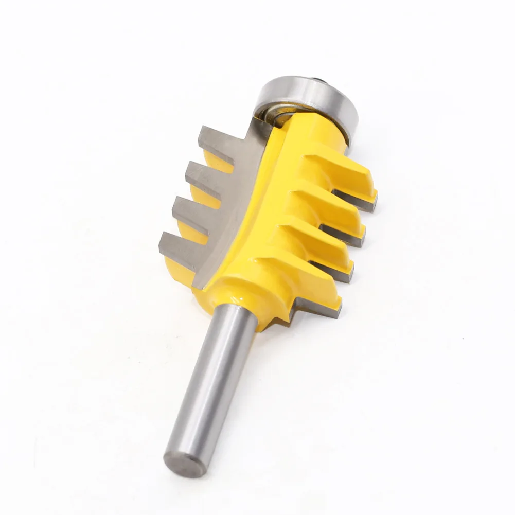 1PC Woodworking Taper Tenon Cutter 6/3.35/8mm Handle Alloy Panel Cutting Milling Cutter Computer Engraving Machine Slotting Tool