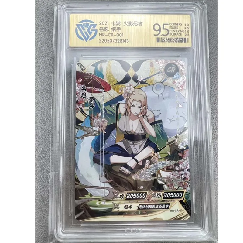 Оригинальная карточная игра Naru-to CCG9.5 рейтинговая карта CR Tsunade Hinata Uzumaki Kakashi Uchiha Itachi