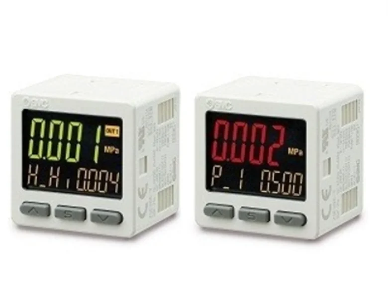 Japan SMC ISE20B-R-P-C4L-W ISE20A Series 3-Screen Display High-Precision Digital Pressure Switch 2 Outputs