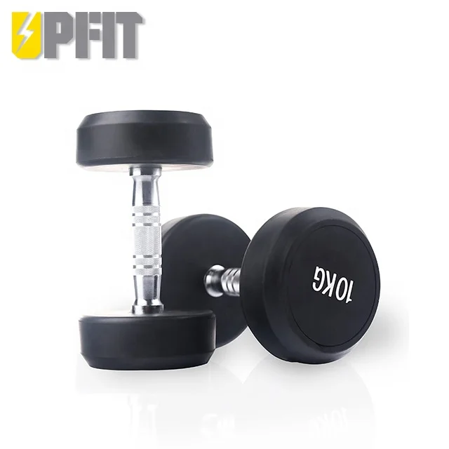 Factory Directly High Quality Cheap Professional Manufacture Tpu Urethane Dumbbell  With Customized Logo Sticker