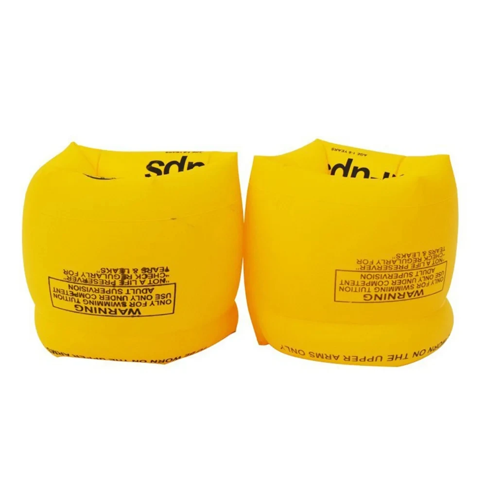 2pcs Safety Swim Training Arm Float Adult Kids Swimming Inflatable Arm Rings Fashion Floating Sleeve Swimming for Children