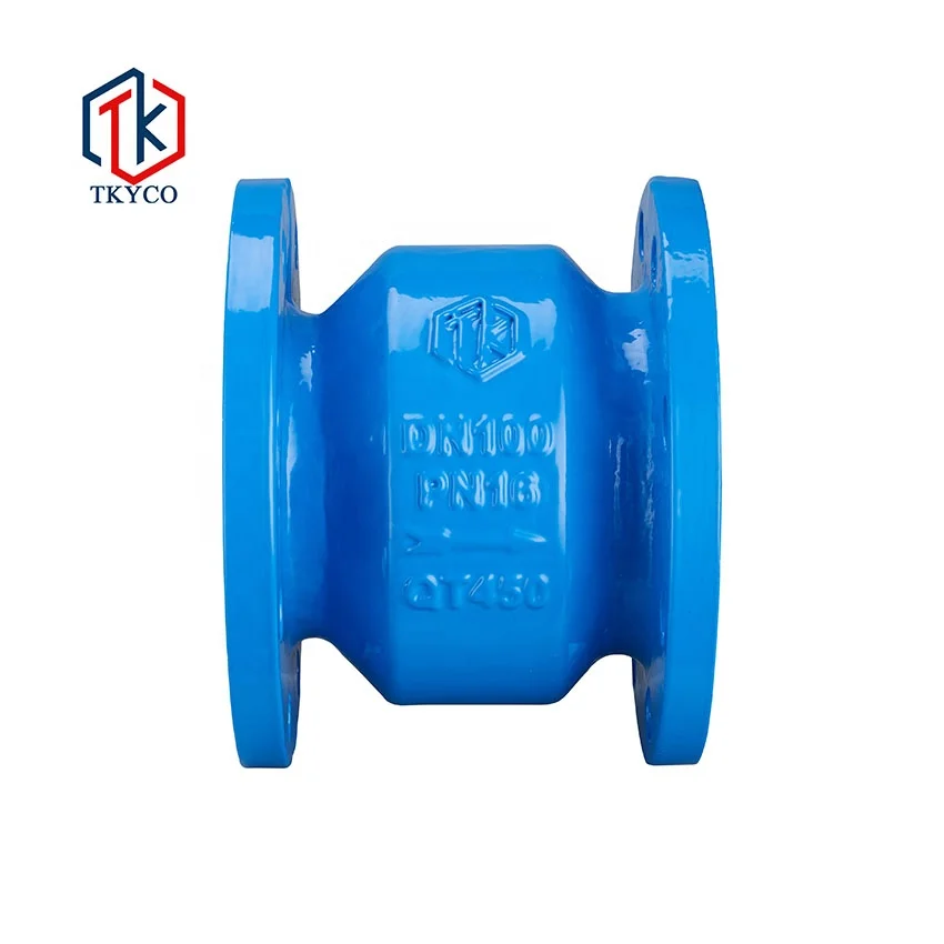 Taike China manufactures ductile iron stainless steel energy saving muffler check valves