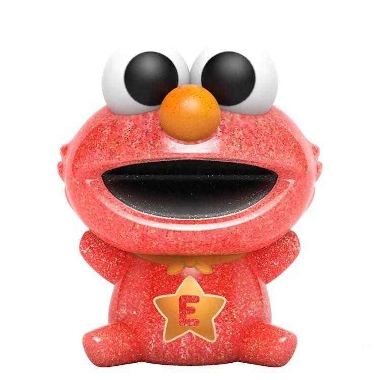 Manufacturer lovely room ornaments Sesame Street mystery box figure sitting series pvc plastic toys lucky blind box