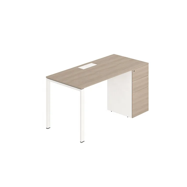 
Office Furniture Simple Style Office Furniture Workstation Desk with Cabinet and Drawers 