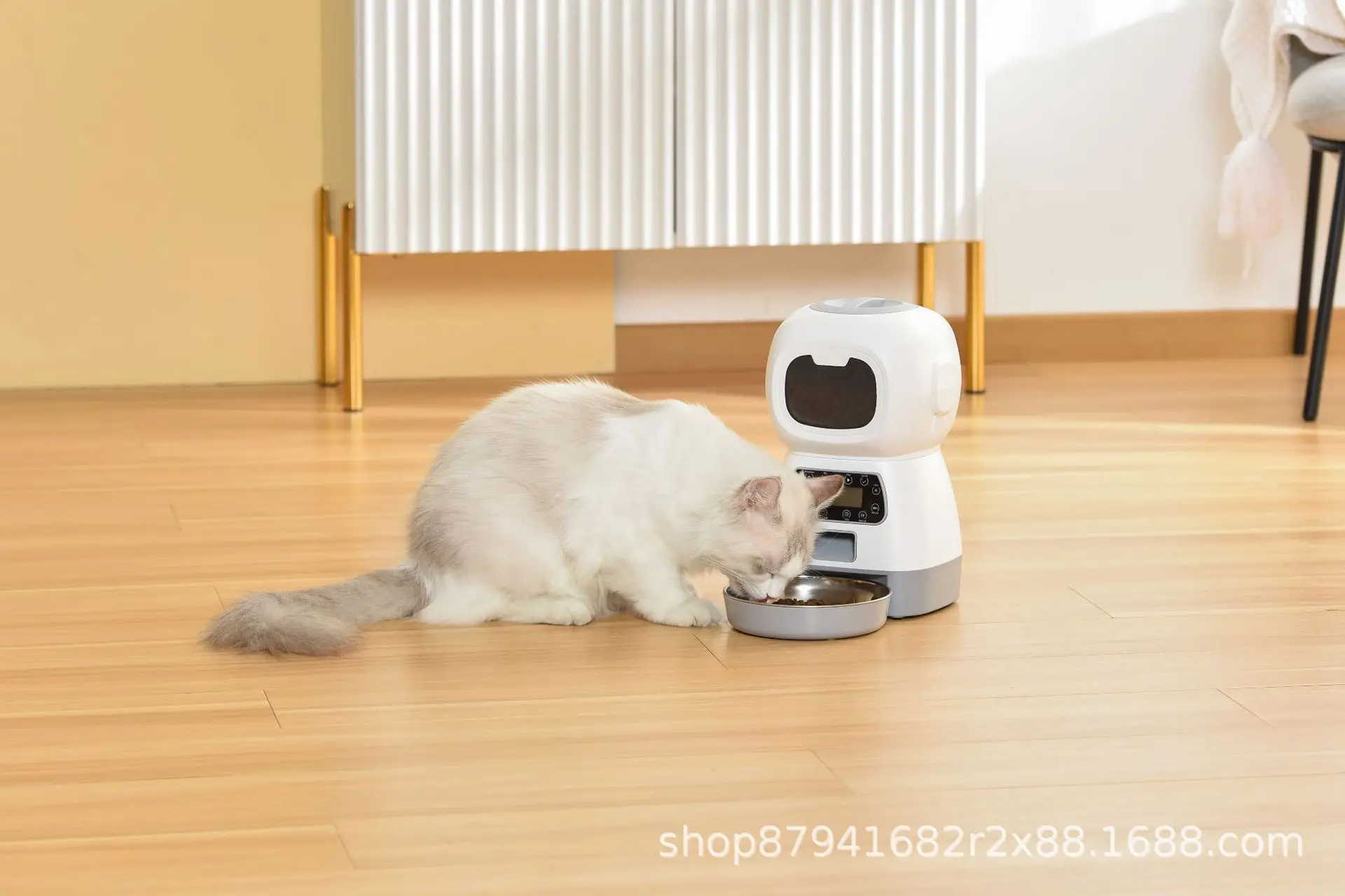 JOYPET Cheap Wholesale Tag Microchip Pet Safety Smart Feeder Fountain Automatic Pet Feeder Cat Dog Smart Feeder