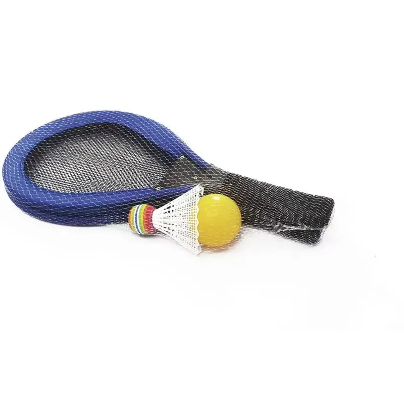 Factory outlet high Quality Outdoor Fiberglass Paddle & Badminton Racket Set for Kids Beach Racquet Sports