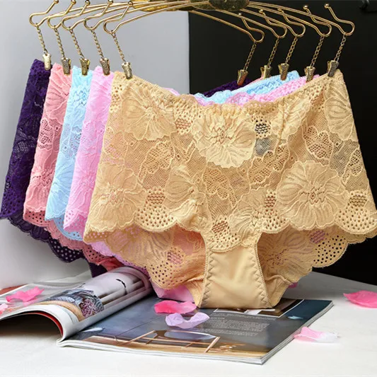 Manufacturers European And American Ice Silk Seamless Underwear Large Size Breathable Quick-dry One Piece Panties For Women