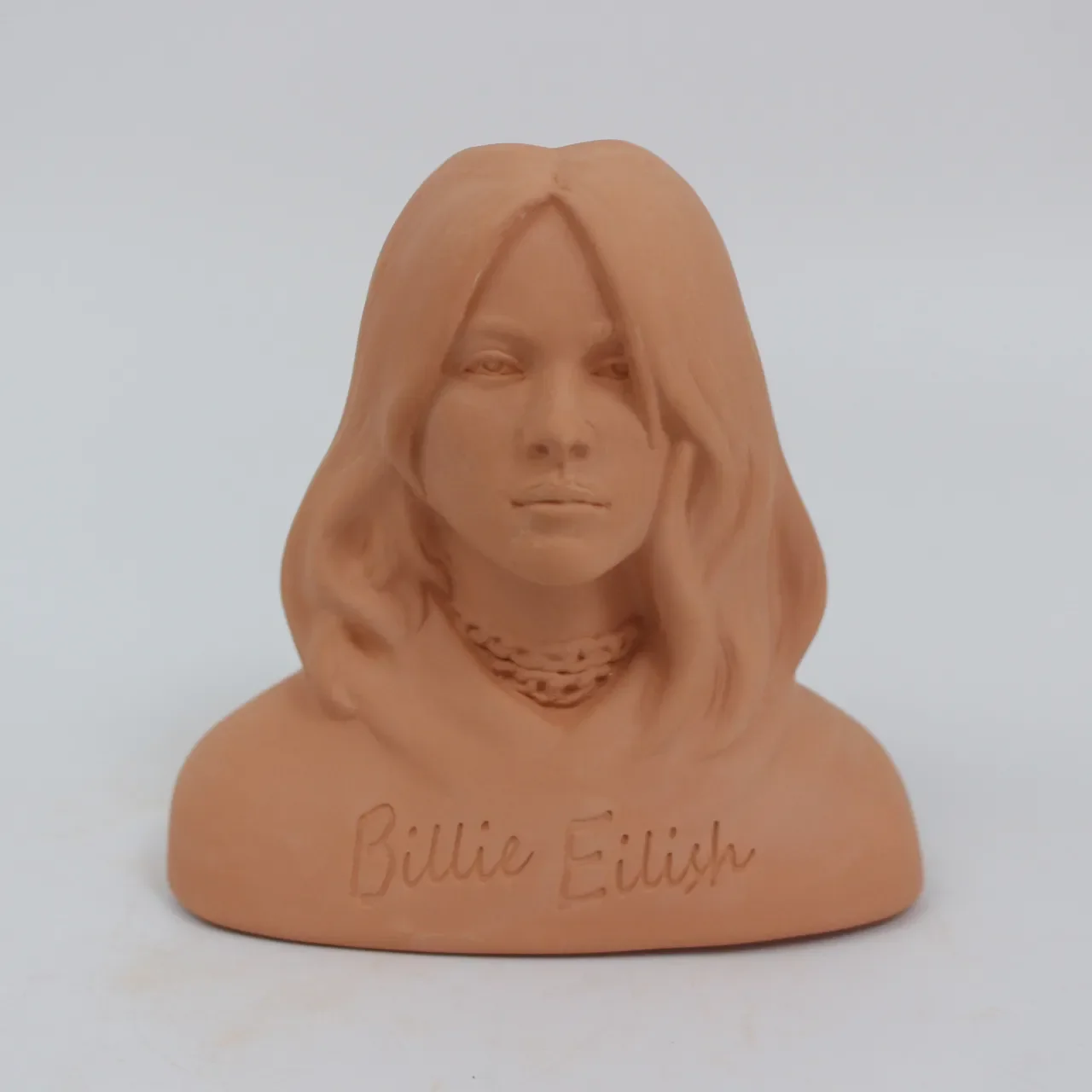 custom chia pet handmade decorative red pottery Billie Eilish cheap factory chia pet planter