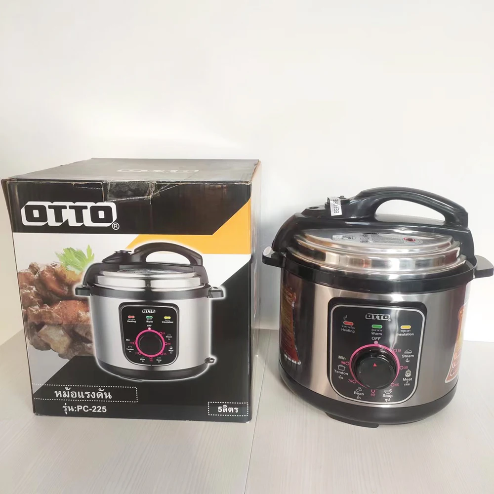 High Quality Stainless Steel Pressure Cooker 5 Liter Olla A Presion Non Stick Pressure Cooker Electric