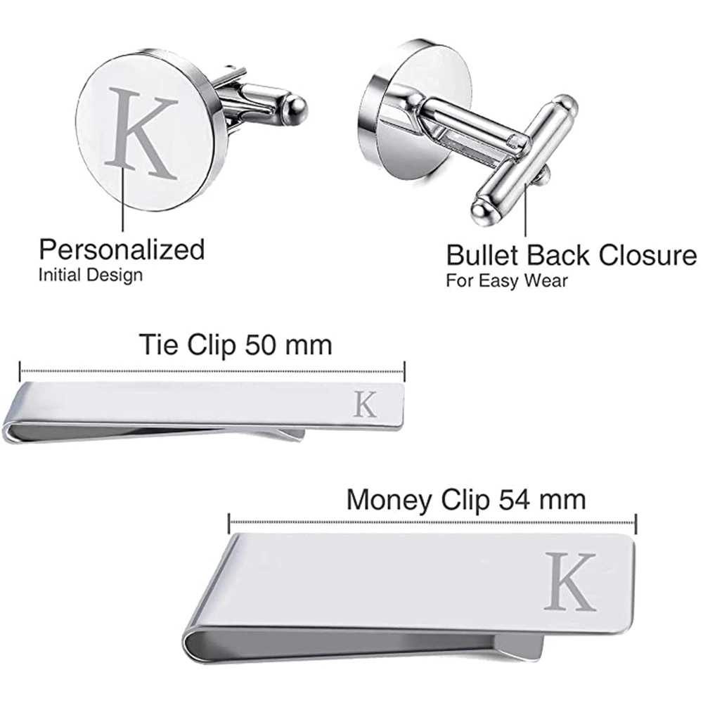 wholesale Custom logo suit shirt black silver studs set gemstones custom button cuff link men cufflinks for men