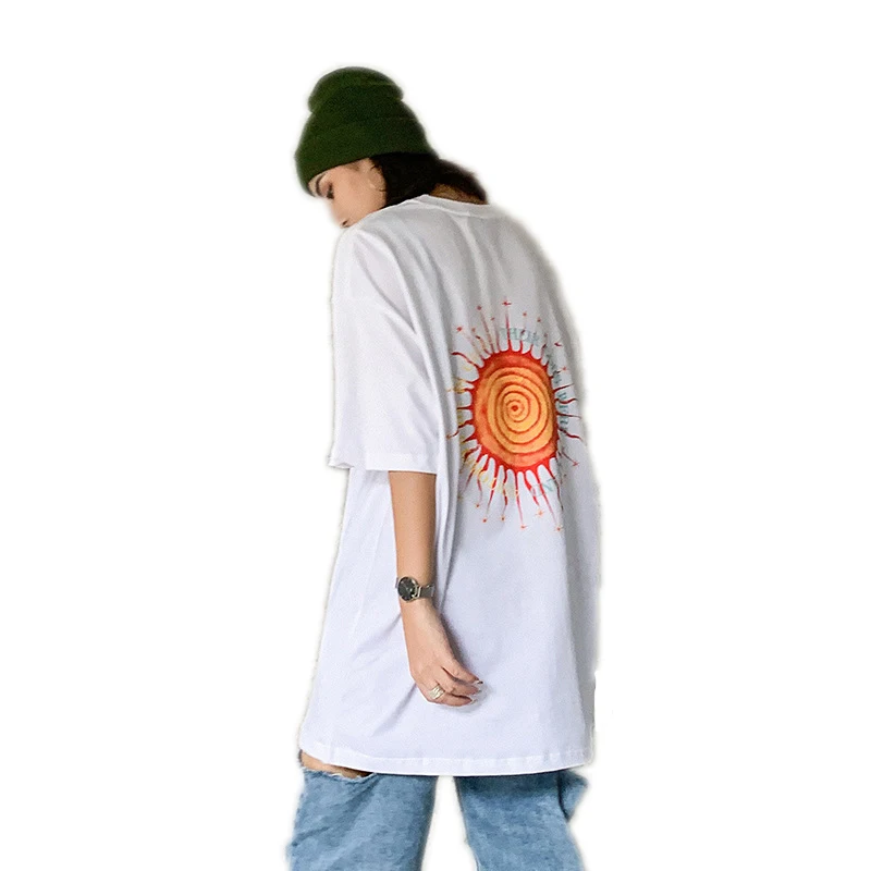 Cool Streetwear Bulk Wholesale T Shirts Custom Printed Hiphop T Shirts