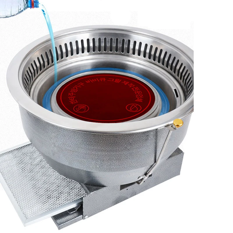 korean bbq grill smokeless charcoal/round electric smokeless bbq grill/smokeless indoor stove top bbq grill