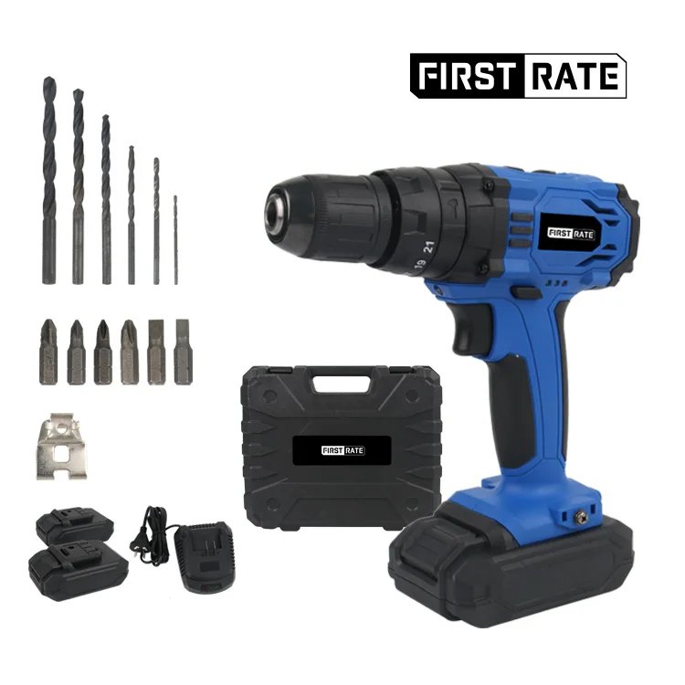 25+11 Torque settings Power Tool Combo Kits with 18V Cordless Drill Tool Kits for Professional Garden Office Home Repair