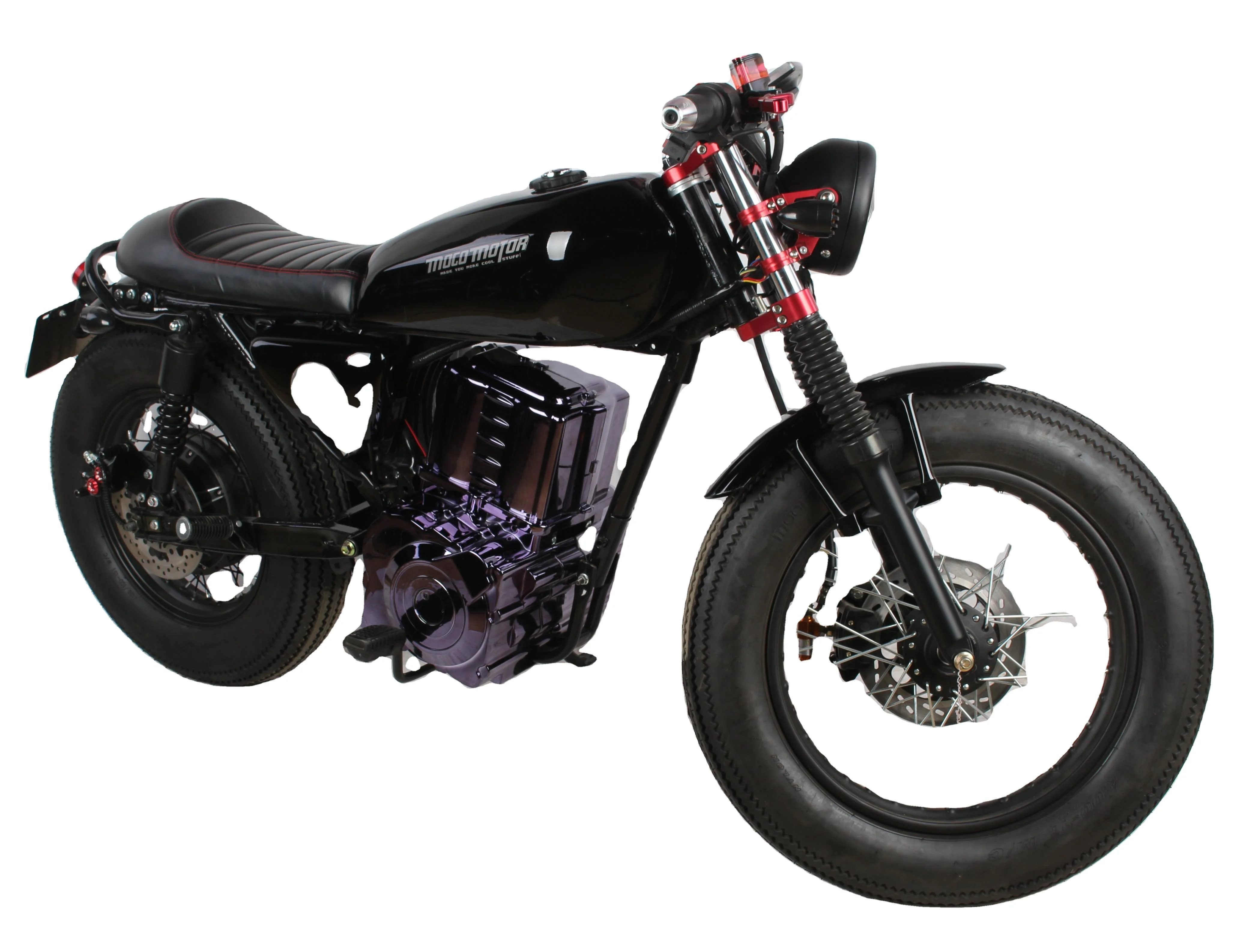 High Speed Electric Motorcycle Retro CG Electric Scooter 2000W