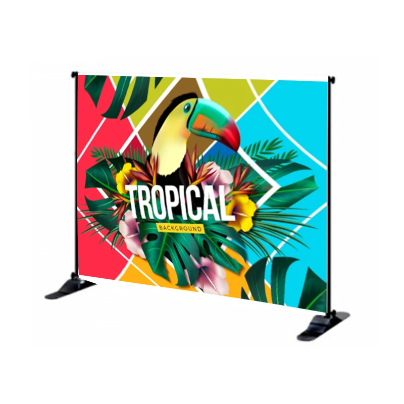 Custom Printing Portable Adjustable Trade Show Fabric Backlit Backdrop Display Custom Printing Portable Adjustable Trade Show