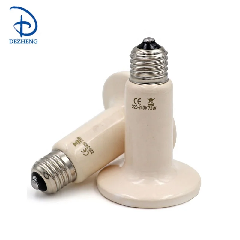 110V 220V flat bottom infrared ceramic heating bulb