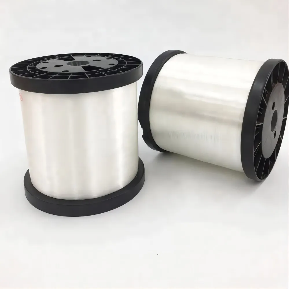 Soft 0.3mm-2.0mm Nylon Line Sinking Fishing Line Sea Longline  For Tuna Fishing 1kg 2kg Spool