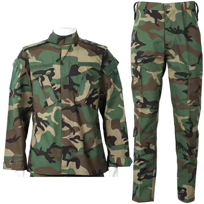 American Uniform Combat Camouflage Suit Tactical Uniform Custom Workwear Jacket Camo Pengda Outdoor Long Sleeve for Men