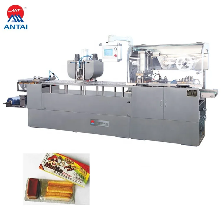 Wholesale High Quality DPB-250 Series Flat Plate Rotary Snacks Chewing Gum Chocolate Blister Packing Machine