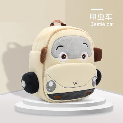 fashionable patterns kids school bags 3d plush trendy backpack wholesale satchel