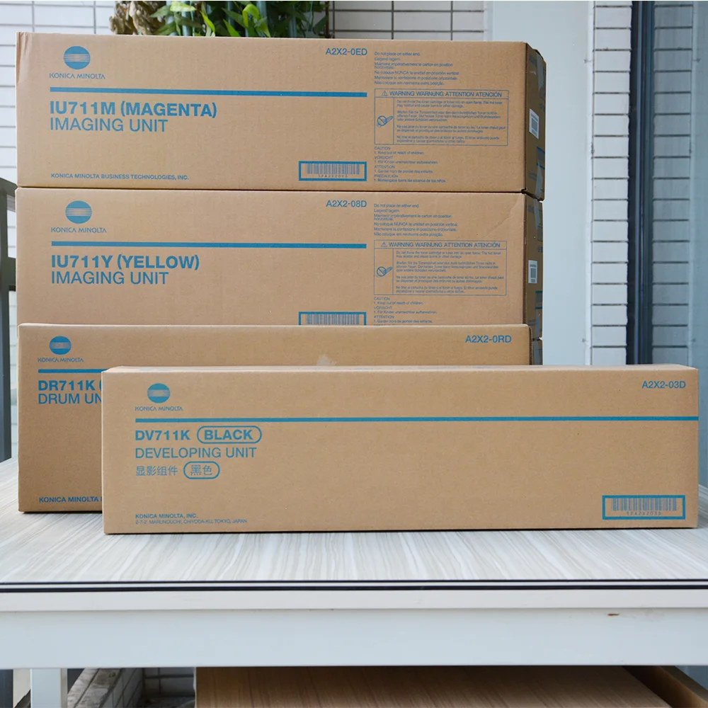 Original IU711 Drum Unit C654 C754 Imaging Unit For KONICA MINOLTA BIZHUB Copier Spare Parts With Developer