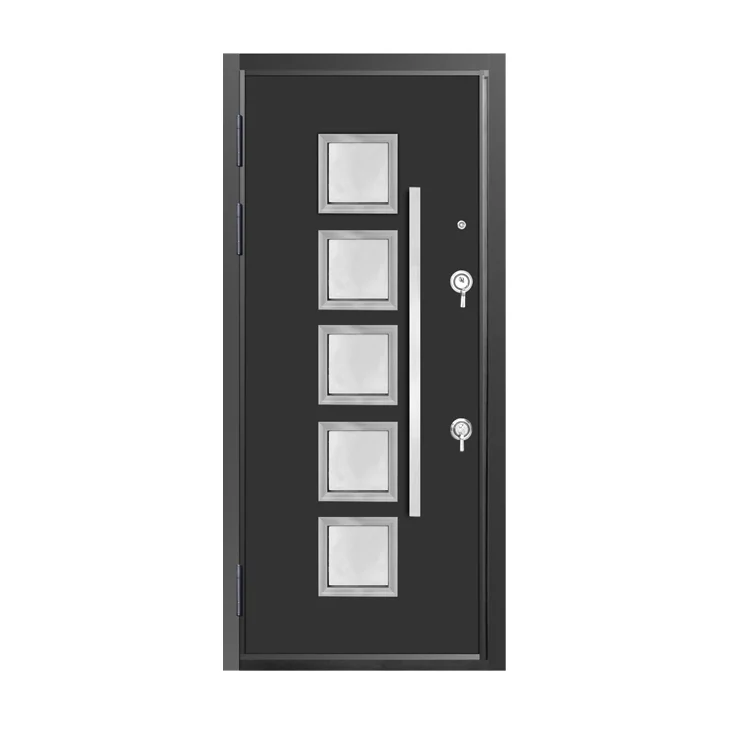 High Quality Hot Sale Project Construction Turkish Steel Armored Front Door