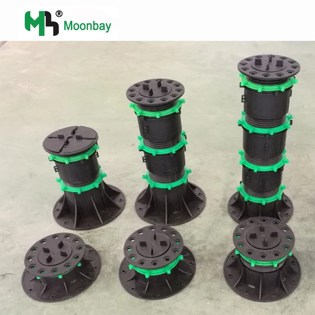  adjustable beam decking planks pedestal support