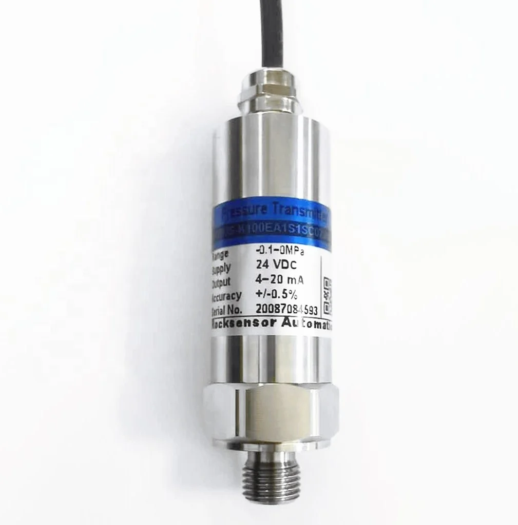 Pressure sensor Liquid water High accuracy two-wire pressure transmitter M12 Manufacturer