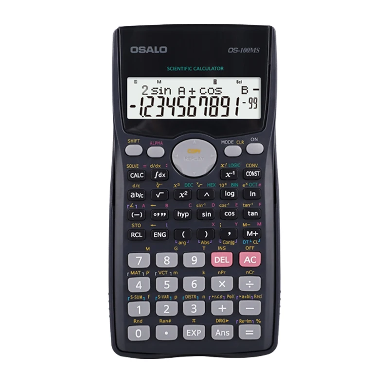 OSALO OS-100MS 401functions lcd calculator scientific calculator