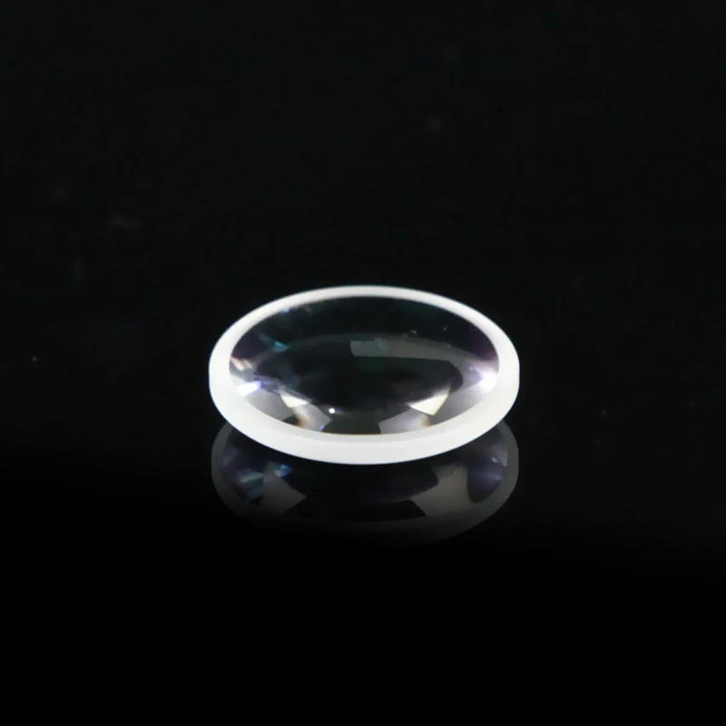 Диаметр 5 мм, фокусное расстояние 10 мм, лазерный плавленый УФ кварцевый плоский выпуклый объектив