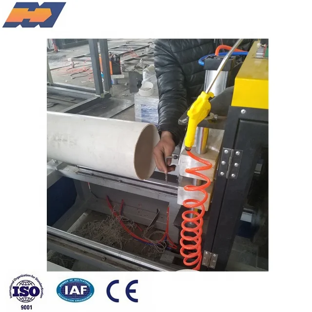 WQG dust free plastic cutter Chip less Cutter pe pipe cutting machine